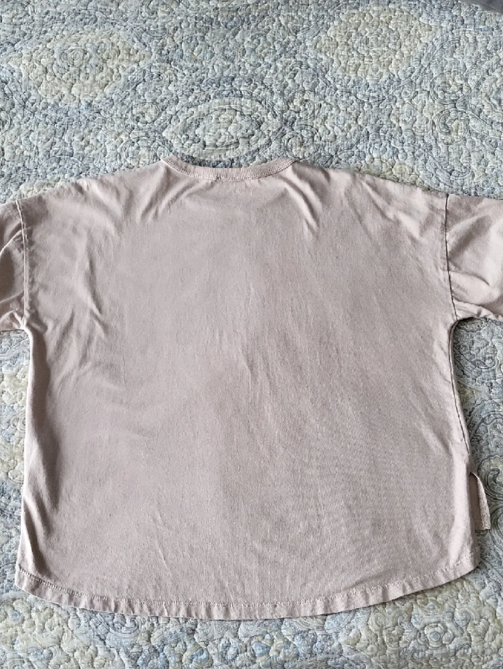 Zara Boxy Short Sleeve Tee in Taupe - Picture 2 of 5
